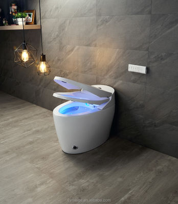 Bürogebäude Luxus Lower Cistern Eco Smart Automatische intelligente Toilette mit einstellbarer Temperatur und technischen Funktionen