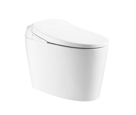 Ein-Piece-Toilette mit automatischem Spülen Warmes Wasser und Trockener Rückenmodus Eco Smart Automatische intelligente Toilette All-in-One Toilette OEM