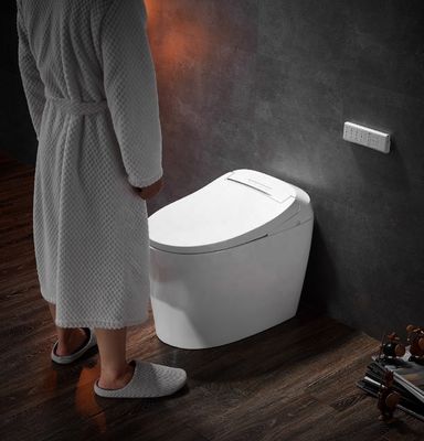 Erweiterte Funktion Automatische Deodorierung Toilette Integrierte Multifunktion Luxus mit S-Falle Drainage und Fernbedienung