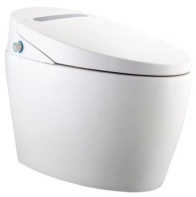 Ein-Teil-Struktur beheizte Bidet-Toilette mit integrierter Multifunktion Luxus und intelligentes automatisches Design