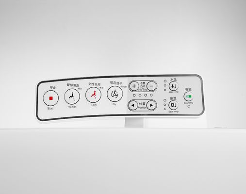 Hotel intelligente Toilettensitzdeckung mit Pufferdeckung und automatische Funktion